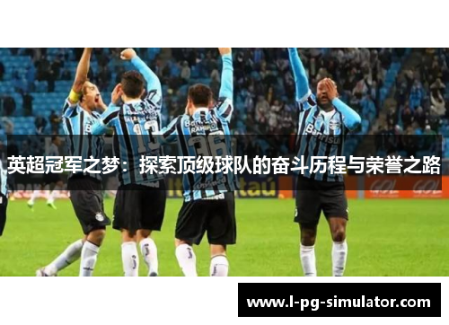英超冠军之梦:探索顶级球队的奋斗历程与荣誉之路 英超冠军之梦:探索顶级球队的奋斗历程与荣誉之路